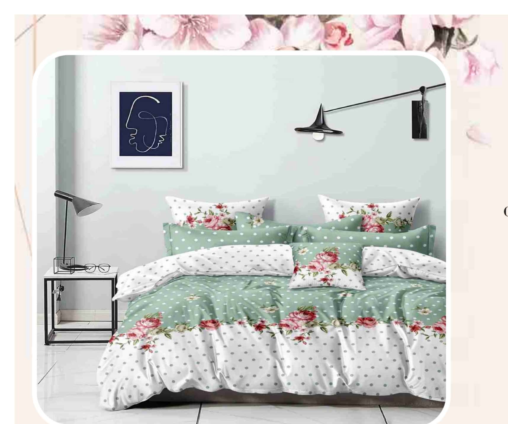 loomclay Cotton Bedsheet Set (5 Pieces)