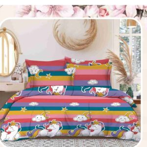 loomclay Cotton Bedsheet Set (5 Pieces)