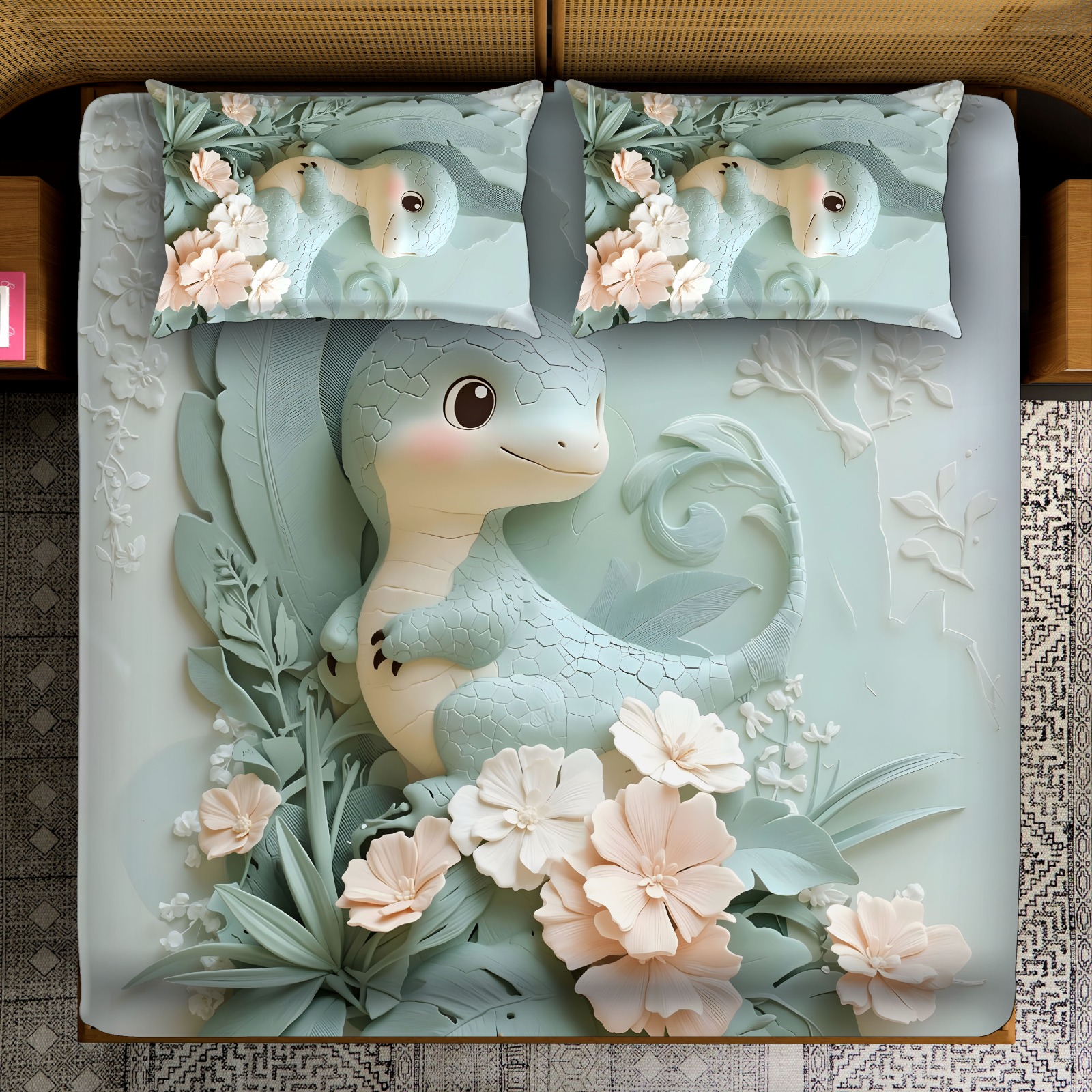 Premium 7D Luxury Bedsheet Set – Soft, Stylish & Super Comfortable